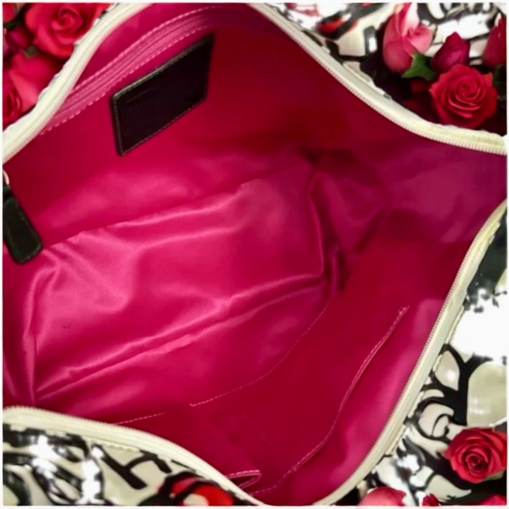 COACH Poppy Kyra Floral Graffiti Tote - Picture 7 of 10